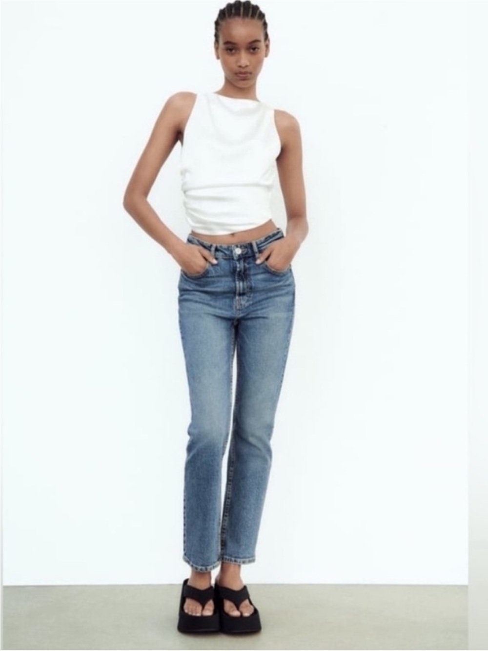 NWT Zara Backless Top